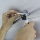 Gazebo Poliéster e Aço Articulável Azul 2,6x3x3m BelFix