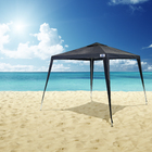 Gazebo Ráfia Azul 2,5x3x3m