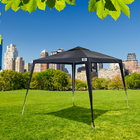 Gazebo Ráfia Azul 2,5x3x3m