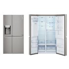 Geladeira 601 Litros Lg Side By Side New Lancaster Gs65sdn