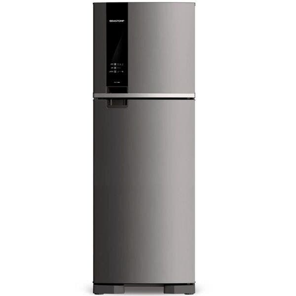 Geladeira Brastemp Frost Free Duplex 375 Litros Cor Inox Com Espaço ...