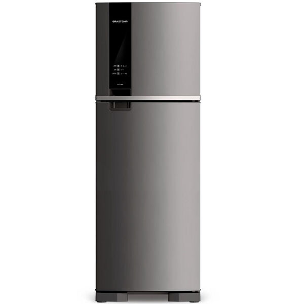 Geladeira Brastemp Frost Free Duplex 375 Litros Cor Inox Com