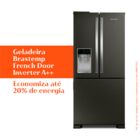 Geladeira Brastemp Frost Free French Door Água E Gelo Na Port
