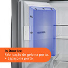 Geladeira Brastemp Frost Free French Door Inverse  Brh85akbna