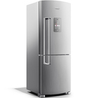 Geladeira Brastemp Frost Free Inverse 422 litros cor Inox com
