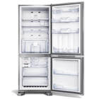 Geladeira Brastemp Frost Free Inverse 422 litros cor Inox com