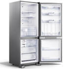 Geladeira Brastemp Frost Free Inverse 422 litros cor Inox Viv