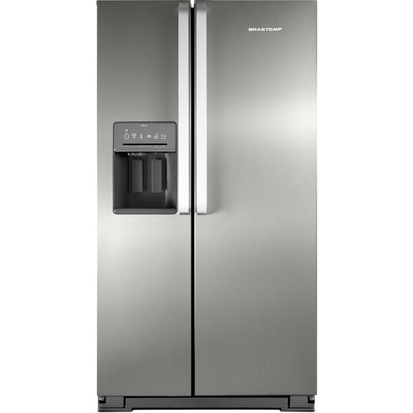 Geladeira Brastemp Frost Free Side By Side 560 Litros Cor Ino