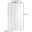 Geladeira Consul Frost Free 300 Litros Branca Com Freezer Sup