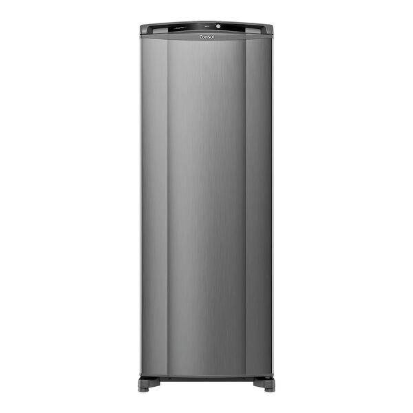 Geladeira Consul Frost Free 342 Litros Cor Inox Com Gavetão H