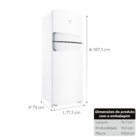 Geladeira Consul Frost Free Duplex 441 Litros Branca Com Filt