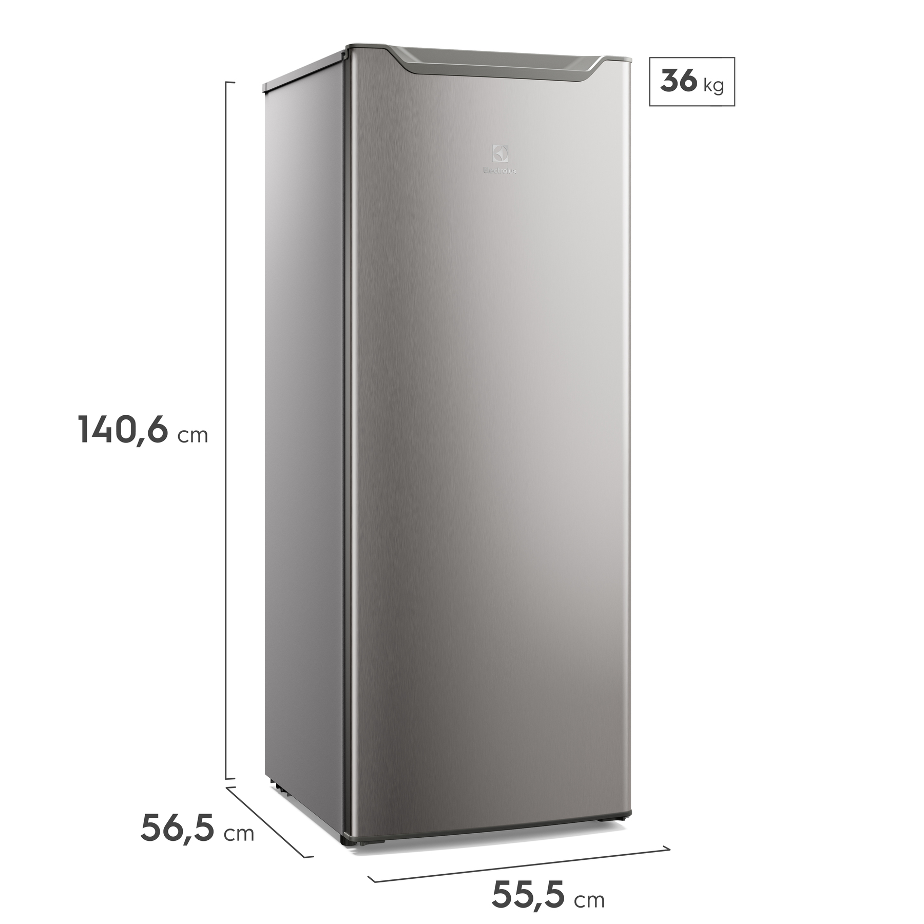ゆう Geladeira Electrolux 213l Uma Porta Com Freezer Duas Estrelas Cor
