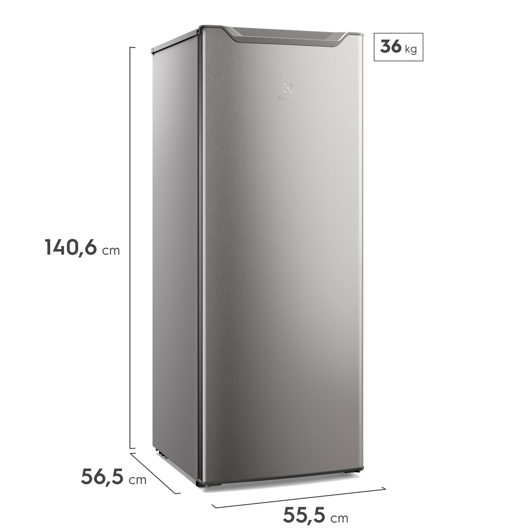 Geladeira Electrolux 213l Uma Porta Com Freezer Duas Estrelas Cor