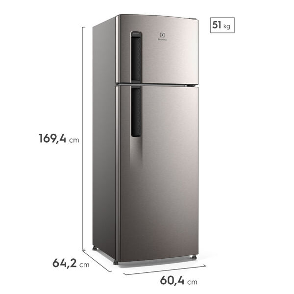 R様 Geladeira Electrolux Frost Free 320l Duplex Inox Look (tf38s) 127v