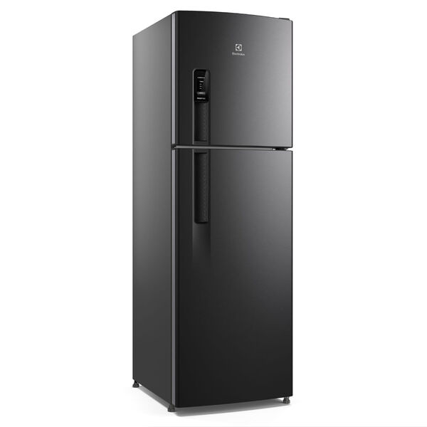 Geladeira Electrolux Frost Free 400l Autosense Duplex Black Inox