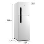 Geladeira Electrolux Frost Free 400l Autosense Duplex Branca