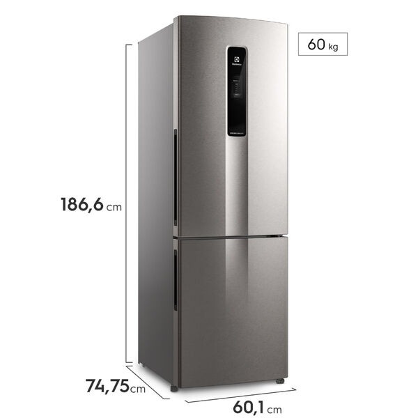 Geladeira Electrolux Frost Free Inverter 400l Efficient Autosense