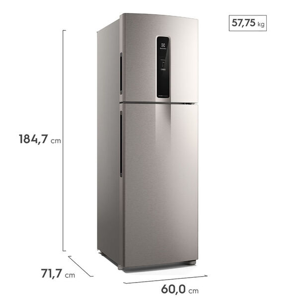 Geladeira Electrolux Frost Free Inverter 410l Efficient Com