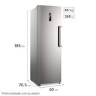 Geladeira Experience 382L com AutoSense Frost Free 127V RTI4S Electrolux