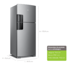 Geladeira Frost Free Crm50hk Duplex 410 Litros Consul