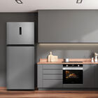 Geladeira Frost Free Duplex 463l Slim Cor Inox Midea Md-rt645