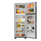 Geladeira Frost Free Duplex Consul 377 Litros Inox - Crm44mk