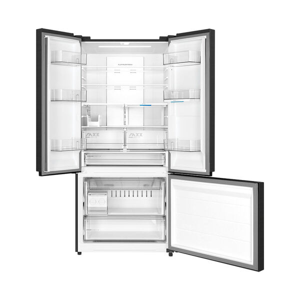 Geladeira Frost Free Multidoor 672l Inverter Black Inox Midea