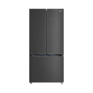 Geladeira Frost Free Multidoor 672l Inverter Black Inox Midea