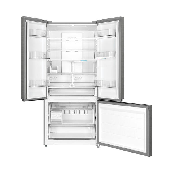 Geladeira Frost Free Multidoor 672l Inverter Cor Inox Midea