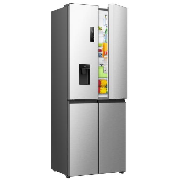 Geladeira Hisense Multidoor 460l Frost Free Inverter Inox | Leroy