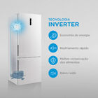 Geladeira Inverse Frost Free 416l Inverter Branca Midea Mdrb5