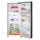 Geladeira Lg Frost Free 395l Black Inox Gn-b392pxg 110v