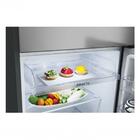 Geladeira Lg Frost Free Inverter 375l Duplex Inox Look Gn-b37