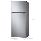 Geladeira Lg Frost Free Inverter 395l Duplex Cor Inox Look (g