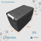 Geladeira Portátil 30l  Quadrivolt