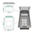 Geladeira Portátil Para Caminhão Van 35 Litros