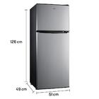 Geladeira Refrigerador Compacto Hq Defrost 140 Litros Preto/i