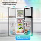 Geladeira Refrigerador Compacto Hq Defrost 150 Litros Preto H