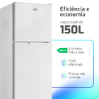 Geladeira Refrigerador Compacto Hq Defrost 150l Hq-150rdf Bra