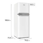 Geladeira/refrigerador Continental Frost Free Duplex Branca 4