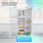 Geladeira Refrigerador Hq Defrost 290 Litros Branco Hq-290rdf