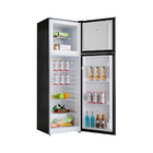 Geladeira Refrigerador HQ Defrost 290 Litros Preto e Cinza HQ