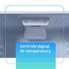 Geladeira Refrigerador Hq Frost Free 360 Litros Cinza/preto H
