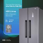 Geladeira Refrigerador Hq Frost Free Side By Side 460 Litros