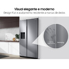 Geladeira Rs60t Side By Side Frost Free 602 Litros Inox Look