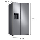 Geladeira Rs60t Side By Side Frost Free 602 Litros Inox Look