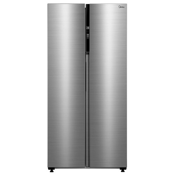 Geladeira Side By Side 442l Inverter Cor Inox Conectada Midea