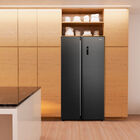 Geladeira Side By Side 511l Inverter Preta Conectada Midea Md