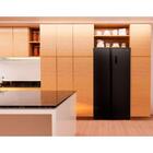 Geladeira Side By Side 511l Inverter Preta Conectada Midea Md