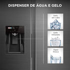 Geladeira Side By Side 570l Dispenser Água E Gelo Inverter Co